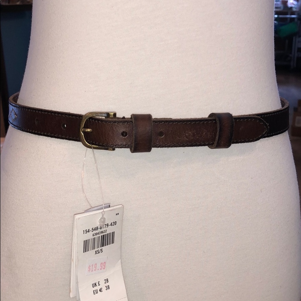 Dark Brown Abercrombie Belt